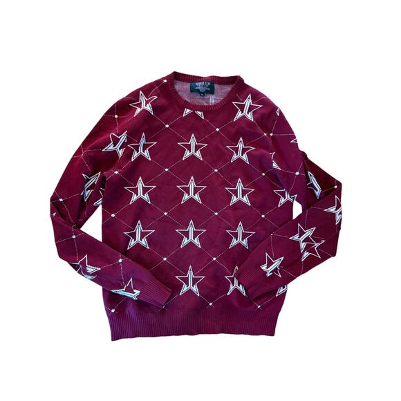 NWOT Jeffree Star holiday red sweater limited edition set - Picture 6 of 8
